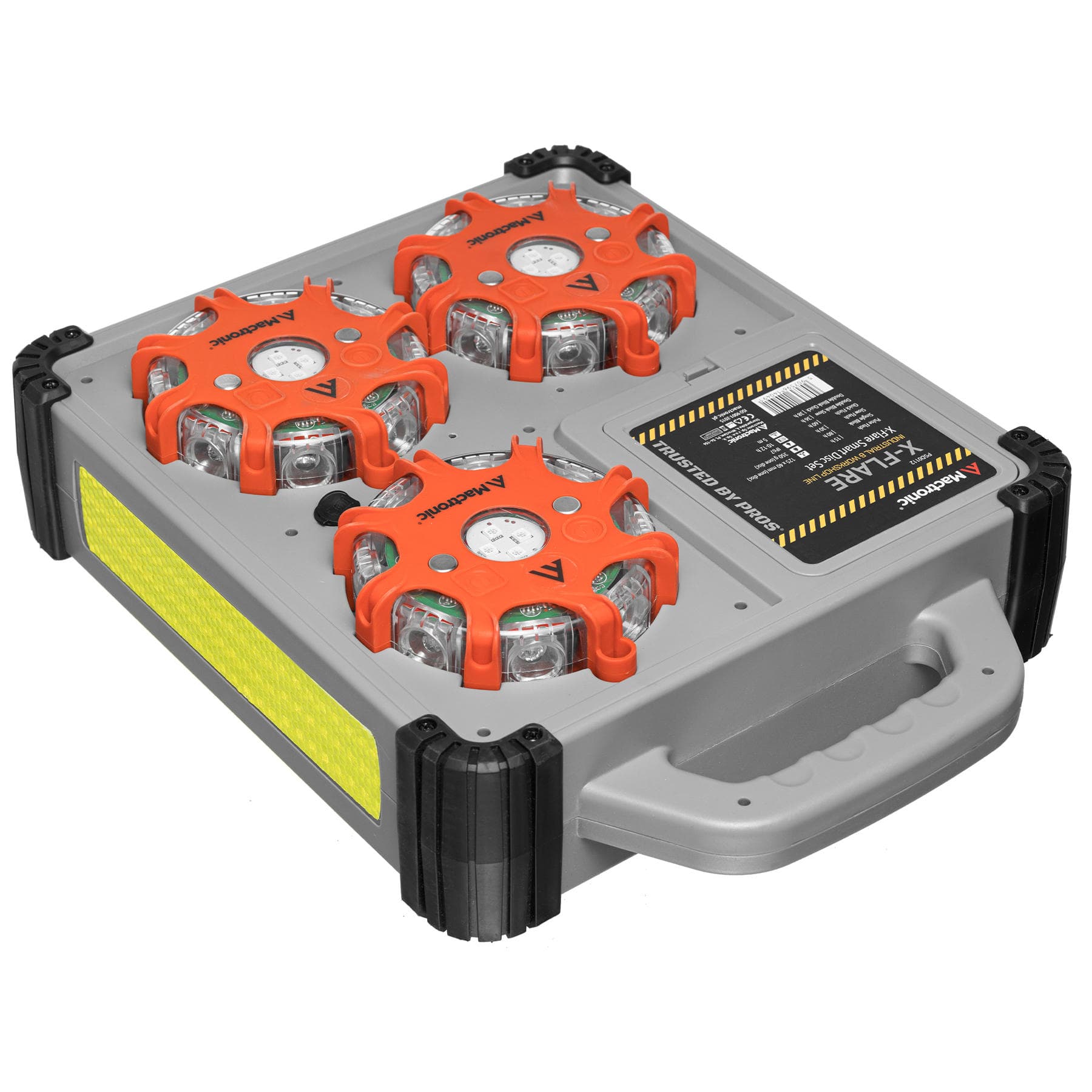 Комплект ліхтарів професійних Mactronic X-Flare (30 Lm) Red/Blue/Amber Recharg 12/220V (PSD0112) — 10