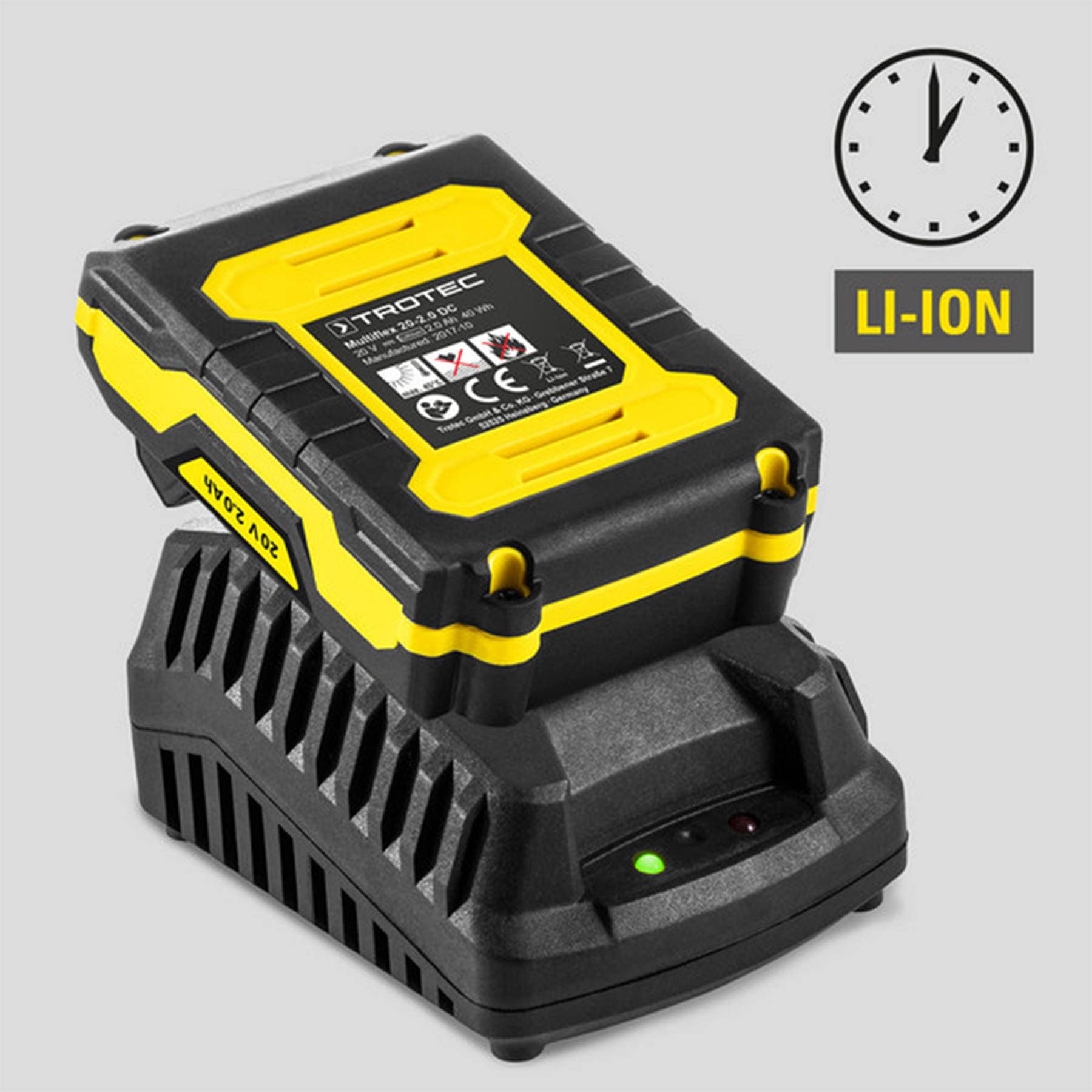 Перфоратор акумуляторний Trotec PRDS 10-20V + кейс (4415000201) — 4