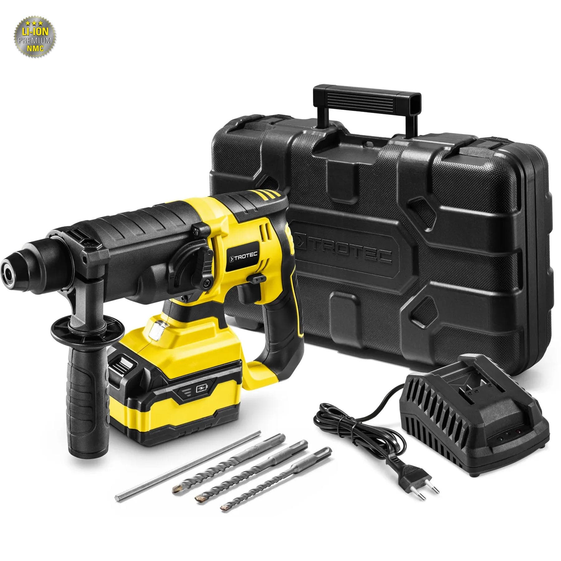 Перфоратор акумуляторний Trotec PRDS 20-20V + кейс (4415000210) — 3