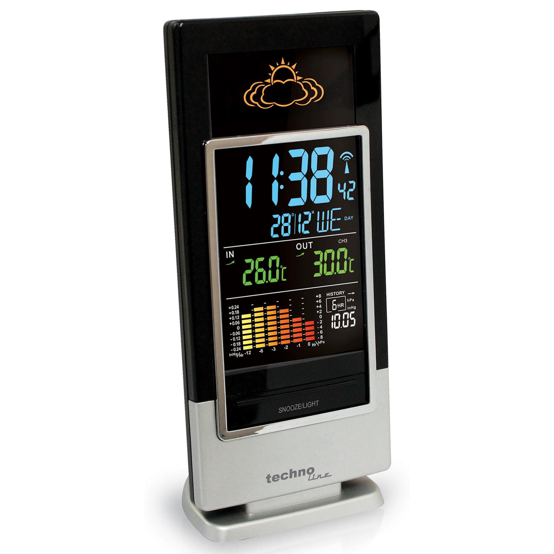 Метеостанція Technoline WS6502 Black/Silver (WS6502) — 5