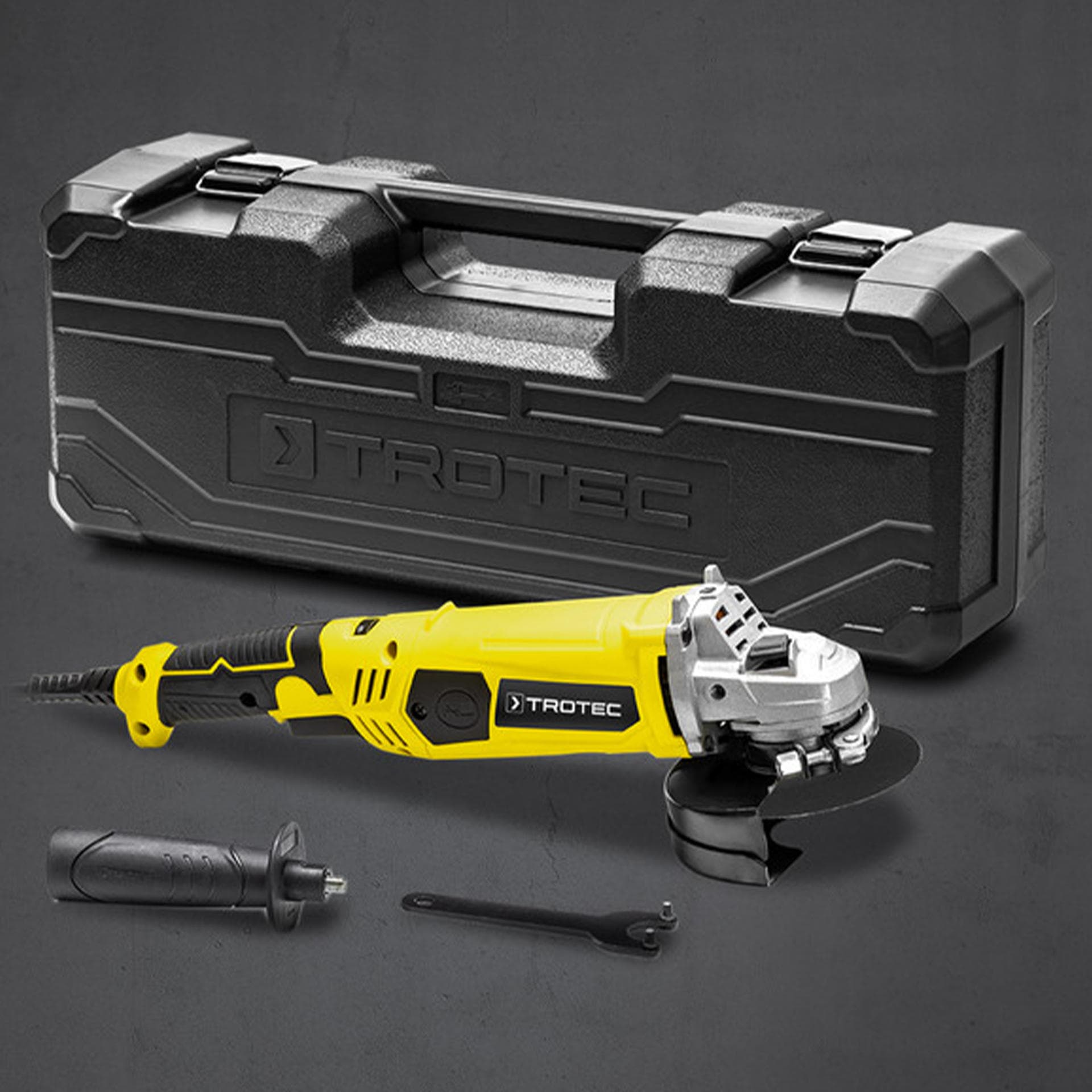 Кутова шліфмашина Trotec PAGS 11-125 + кейс (4440000006) — 6
