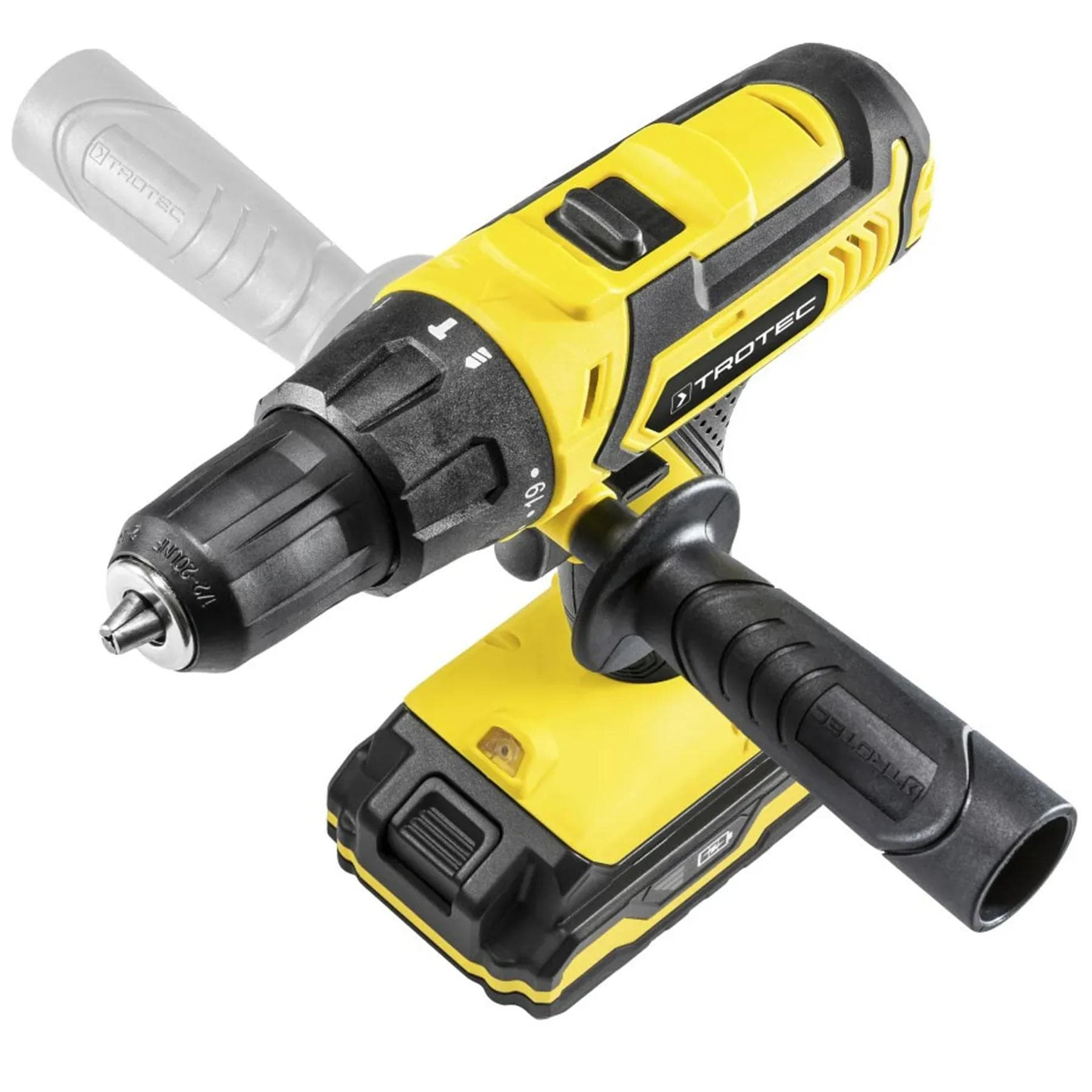 Дриль-шурупокрут акумуляторний ударний Trotec PHDS 11-20V + кейс (4410000502) — 10