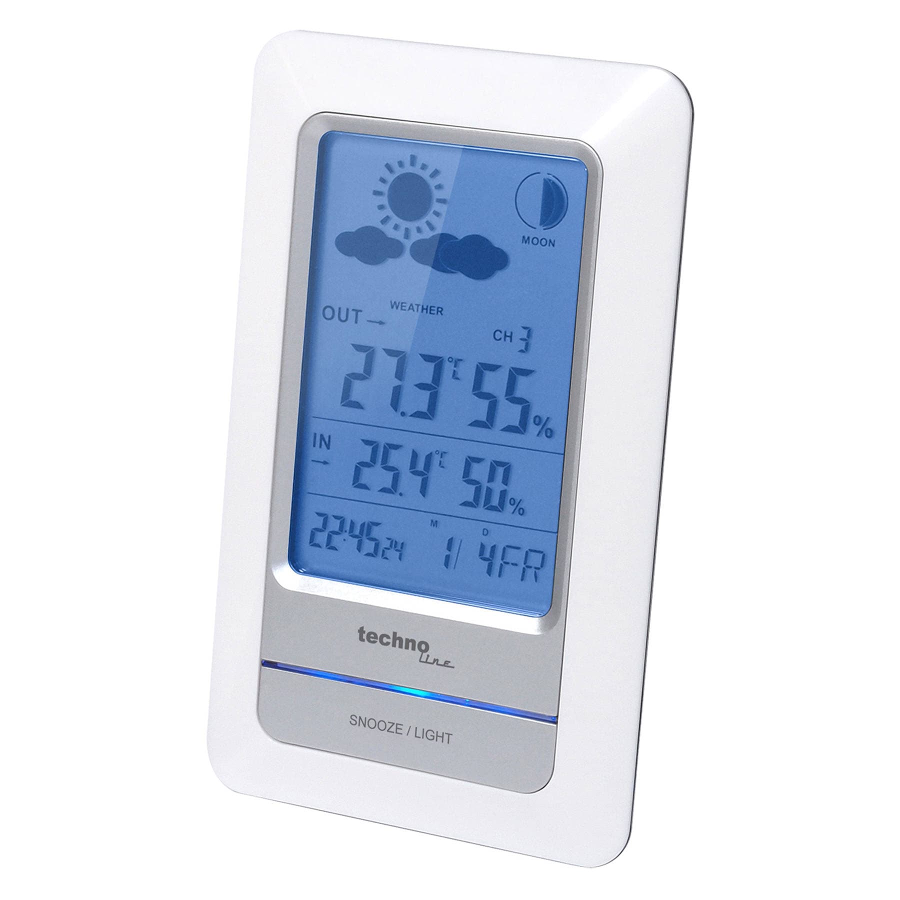 Метеостанція Technoline WS6740 White/Silver (WS6740) — 5