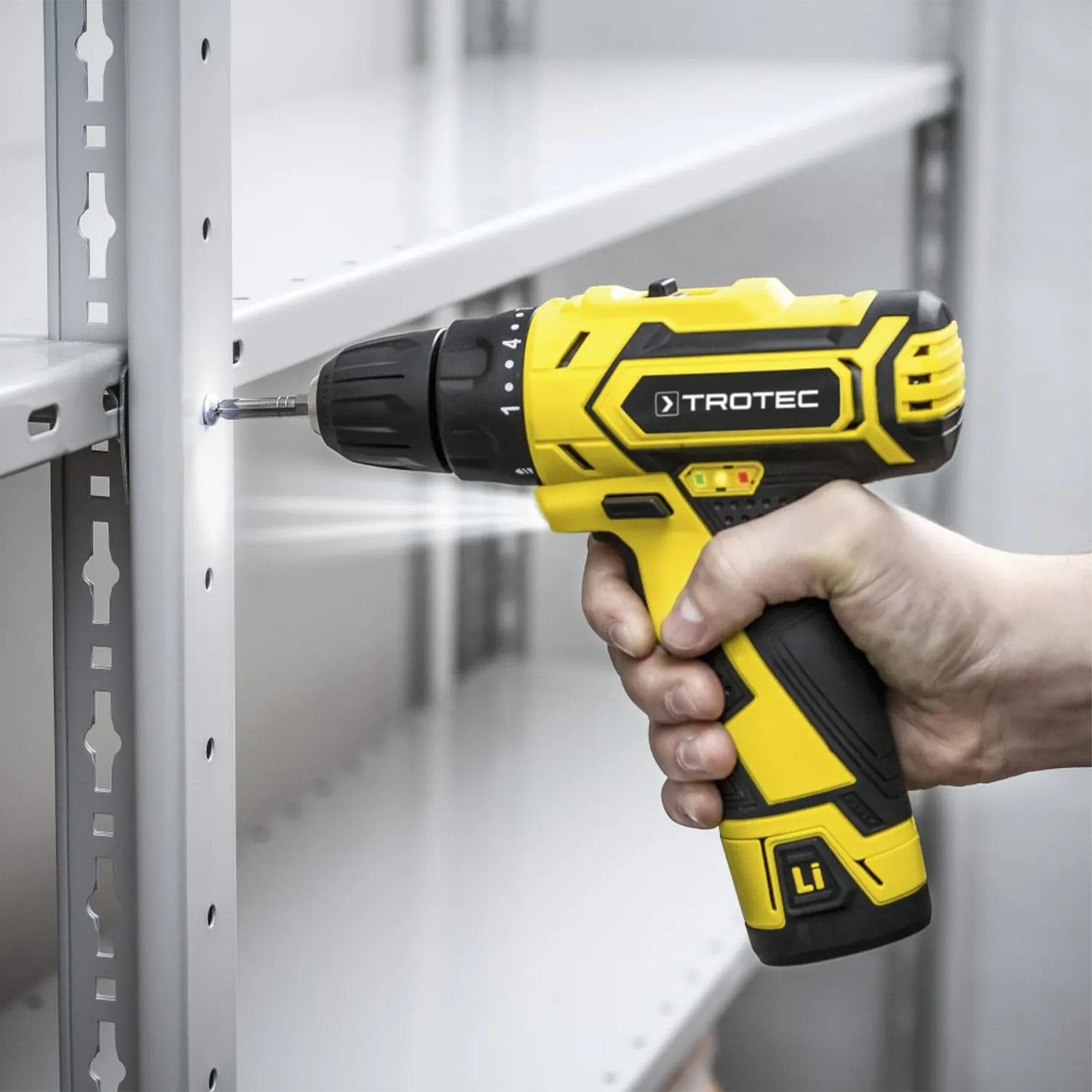 Дриль-шурупокрут акумуляторний Trotec PSCS 11-12V + кейс (4410000102) — 4