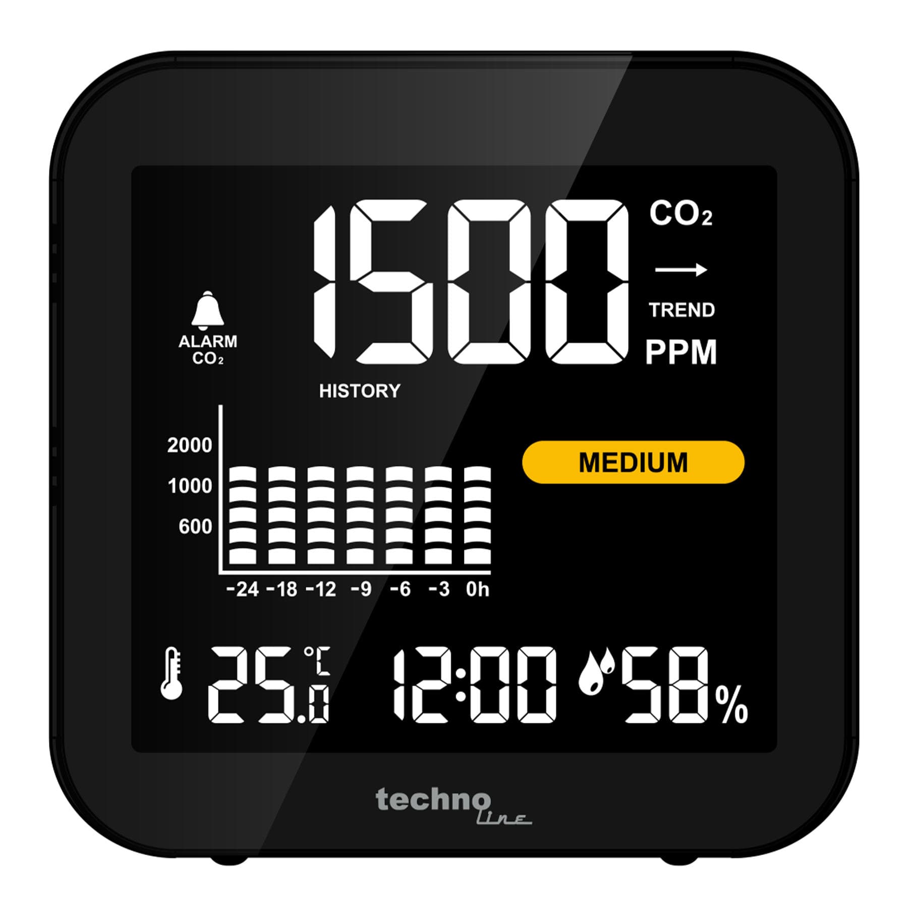 Метеостанція Technoline WL1025 Black (WL1025) — 4