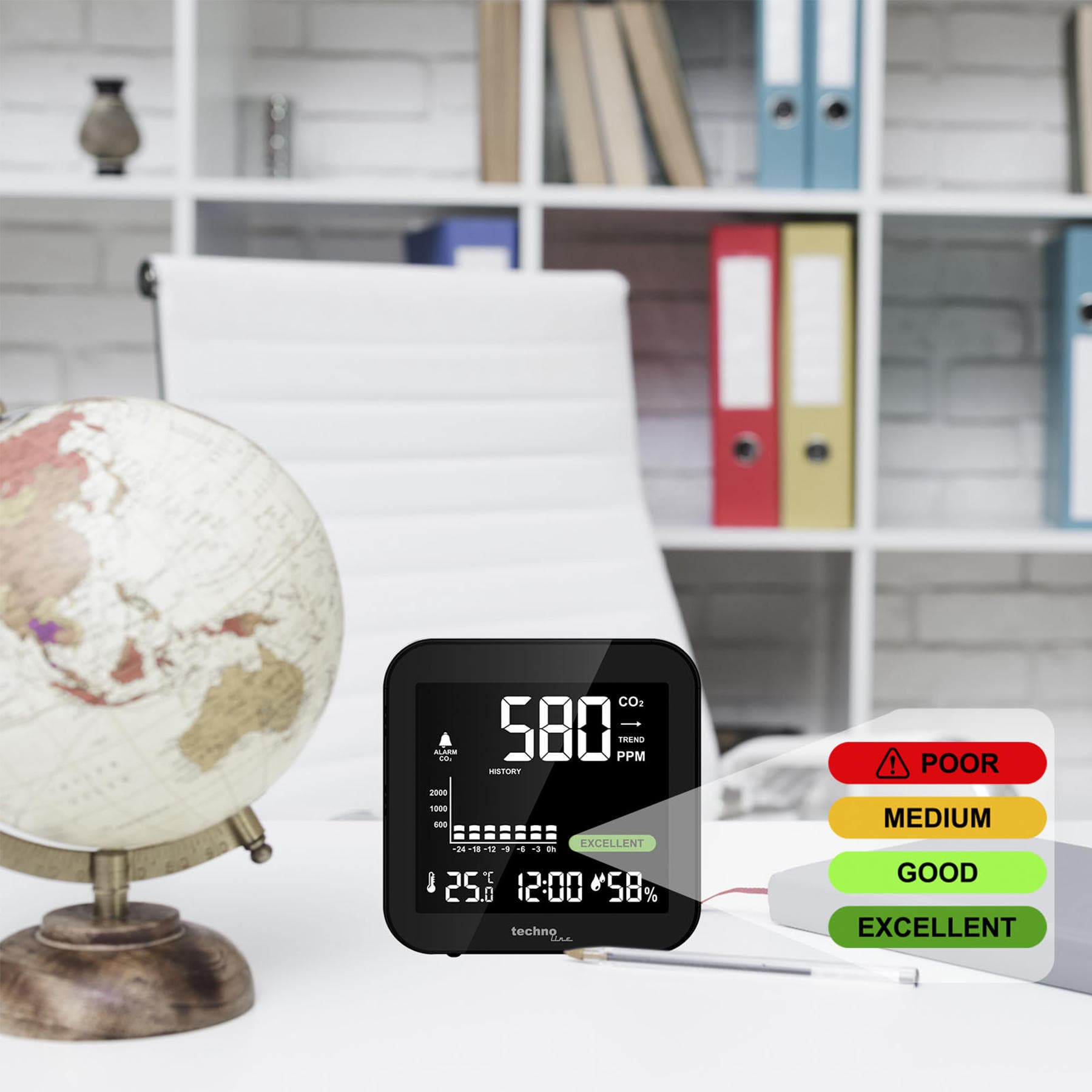 Метеостанція Technoline WL1025 Black (WL1025) — 10