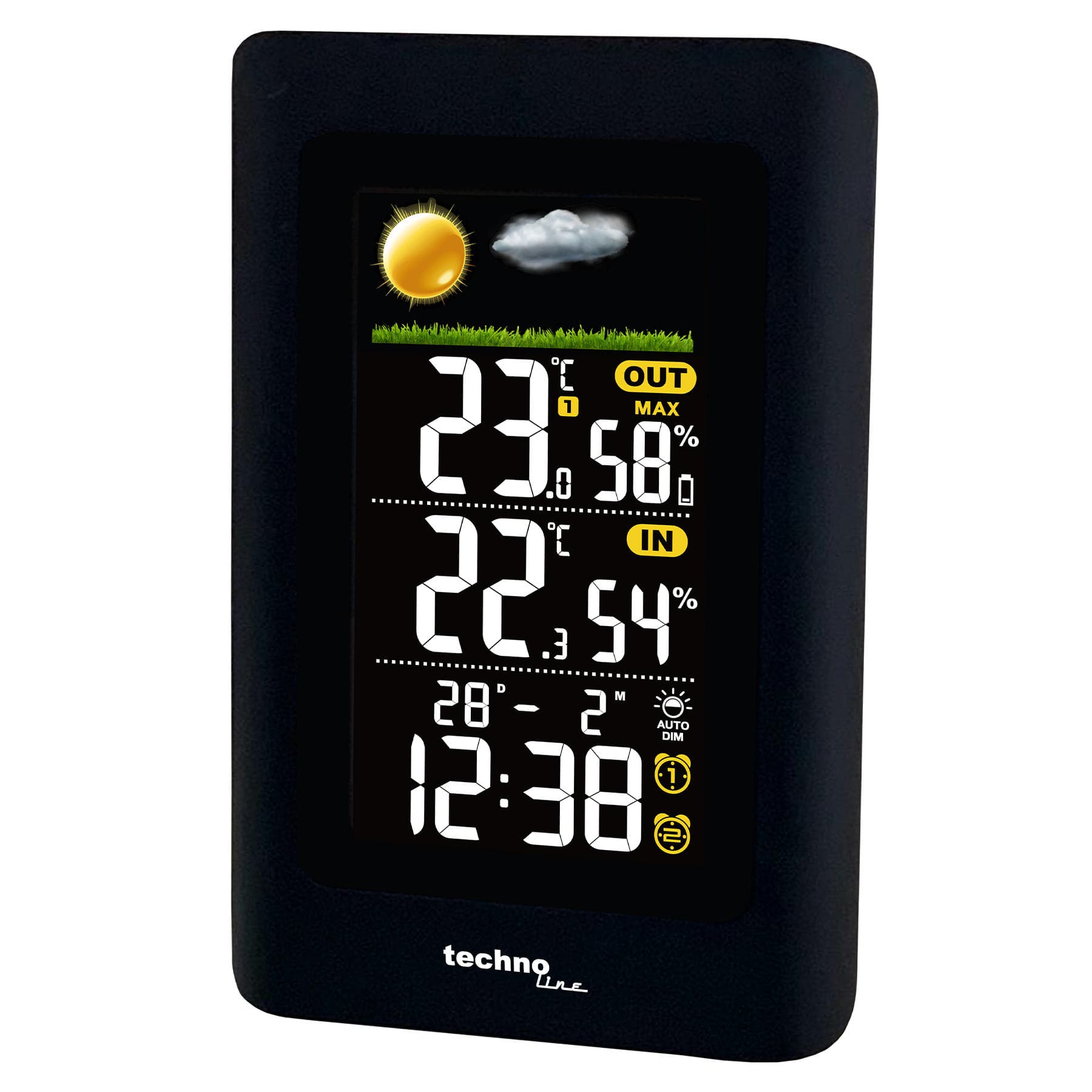 Метеостанція Technoline WS6447 Black (WS6447) — 2