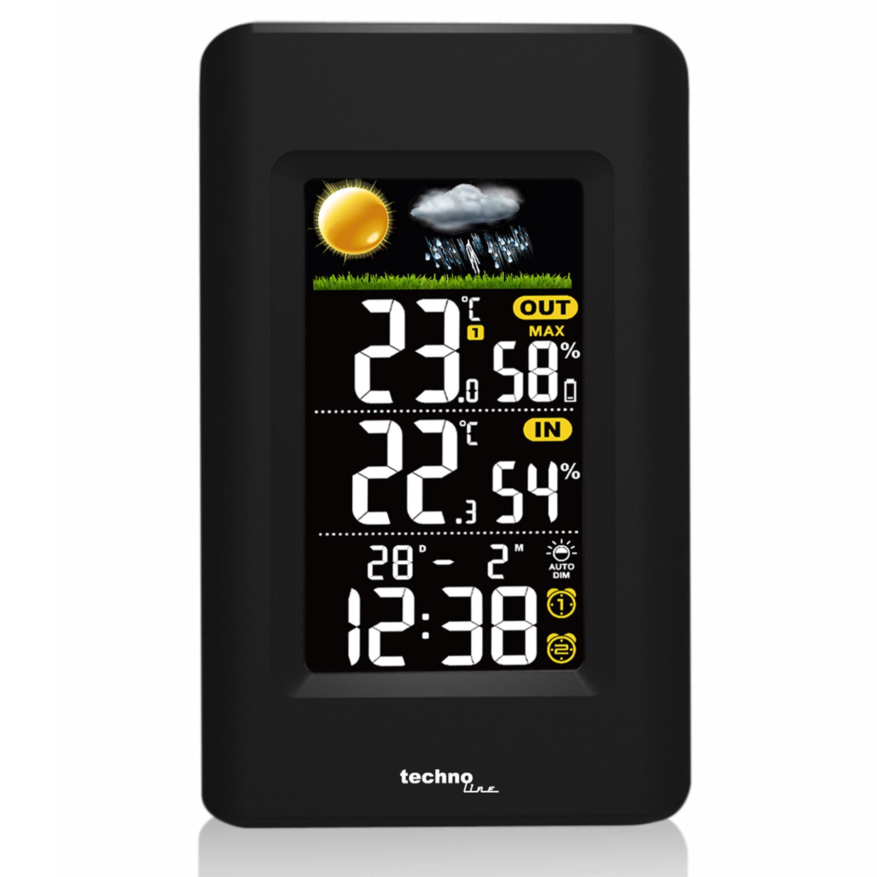 Метеостанція Technoline WS6447 Black (WS6447) — 3