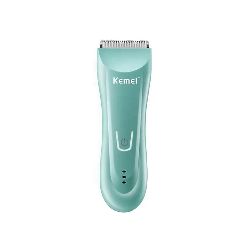 Дитяча машинка для стрижки AND KM-811 біла • Тихий акумуляторний тример для дітей, малюків, домашньої стрижки волосся та акуратного догляду — 4