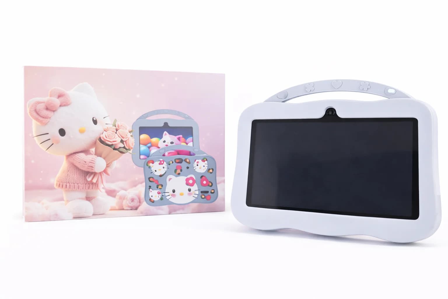 Дитячий планшет G123 Hello Kitty з Wi-Fi на Android 7 дюймів • Дитячий Android планшет для ігор, навчання, мультфільмів і подарунка дівчинці — 3