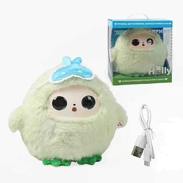 Інтерактивна м’яка іграшка з ШІ AI Smart Plush Toy • Розумна плюшева іграшка-компаньйон з голосовим спілкуванням, Wi-Fi та 40+ мовами — 5