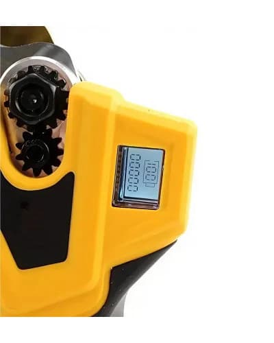 Набір акумуляторної пили та секатора KAR51 36V з висоторізом жовтий • Садовий комплект KAR51 з міні-пилою, секатором, телескопічною штангою та 2 АКБ для обрізання дерев — 2