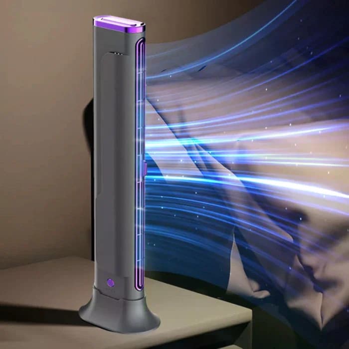 Настільний вентилятор F3 Tower Fan акумуляторний — 4