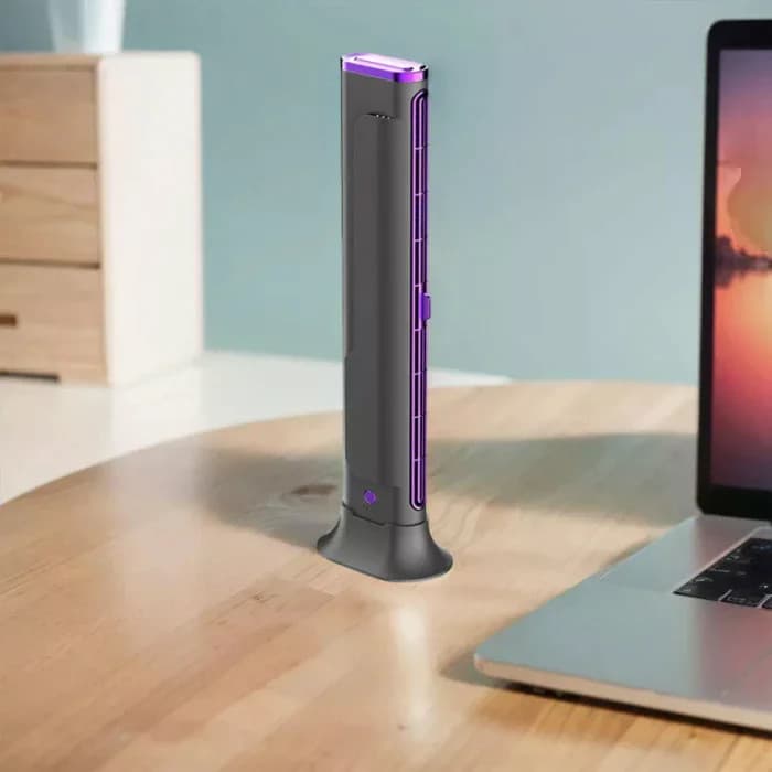 Настільний вентилятор F3 Tower Fan акумуляторний — 5