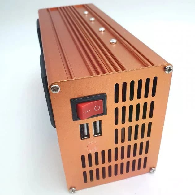 Перетворювач напруги LCD SMART 3000W 12V/24V у 220V • Автомобільний інвертор з дисплеєм для дому, авто та резервного живлення — 6