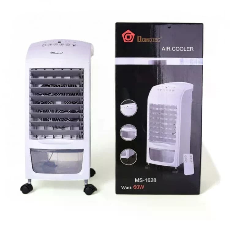 Портативний охолоджувач повітря DOMOTEC Air Cooler MS-1628 60 Вт • Мобільний охолоджувач повітря 4 л з пультом, таймером і зволоженням — 2