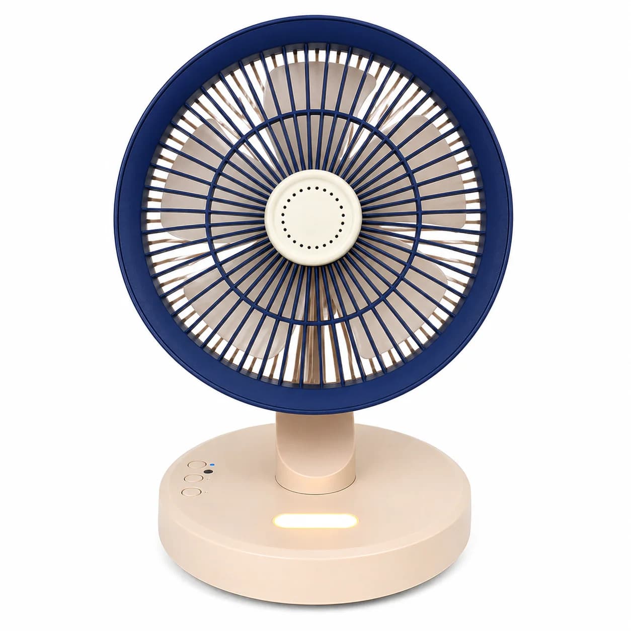 Портативний настільний вентилятор SkeBerg JX-80 з LED-підсвіткою — 3