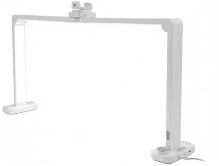 Професійна настільна LED-лампа F-800E 40W біла • Прямокутна лампа для манікюру, робочого столу, салону краси та косметолога 3500Lm