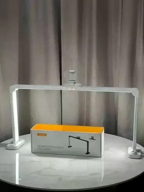 Професійна настільна LED-лампа F-800E 40W біла • Прямокутна лампа для манікюру, робочого столу, салону краси та косметолога 3500Lm — 5