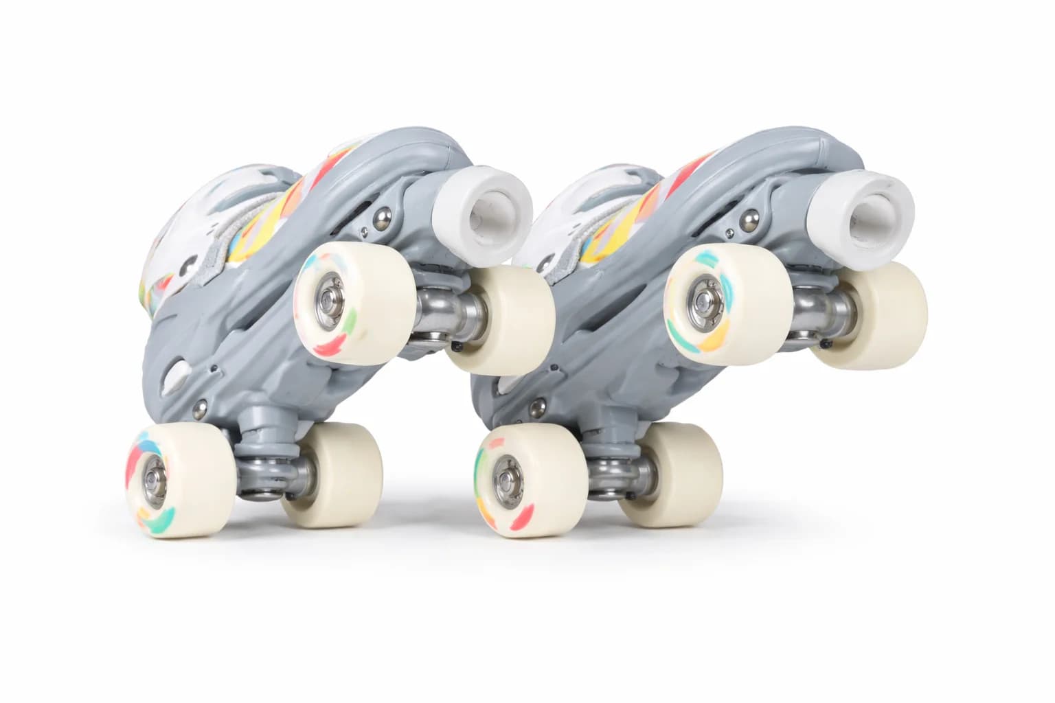Розсувні ролики квади Quad Power із захистом • Дитячі роликові ковзани на 4 колесах PU для початківців, прогулянок і активного катання — 6