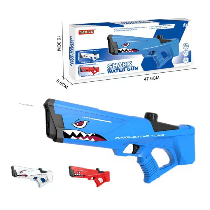 Дитячий водяний бластер Shark Water Gun — 2