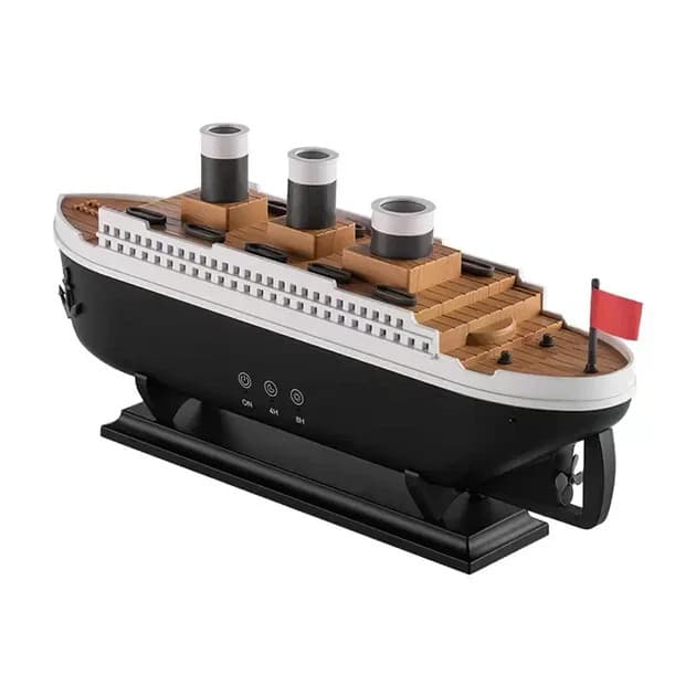 Зволожувач повітря Титанік AND-20-21PCS у вигляді моделі корабля • USB-дифузор ефірної олії humidifier для дому, офісу та декору — 5