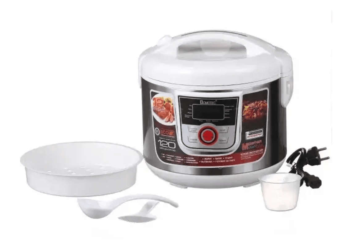 Мультиварка DOMOTEC MS-7727 White ∙ Мультиварка DOMOTEC MS-7727 для дому та кулінарії — 3