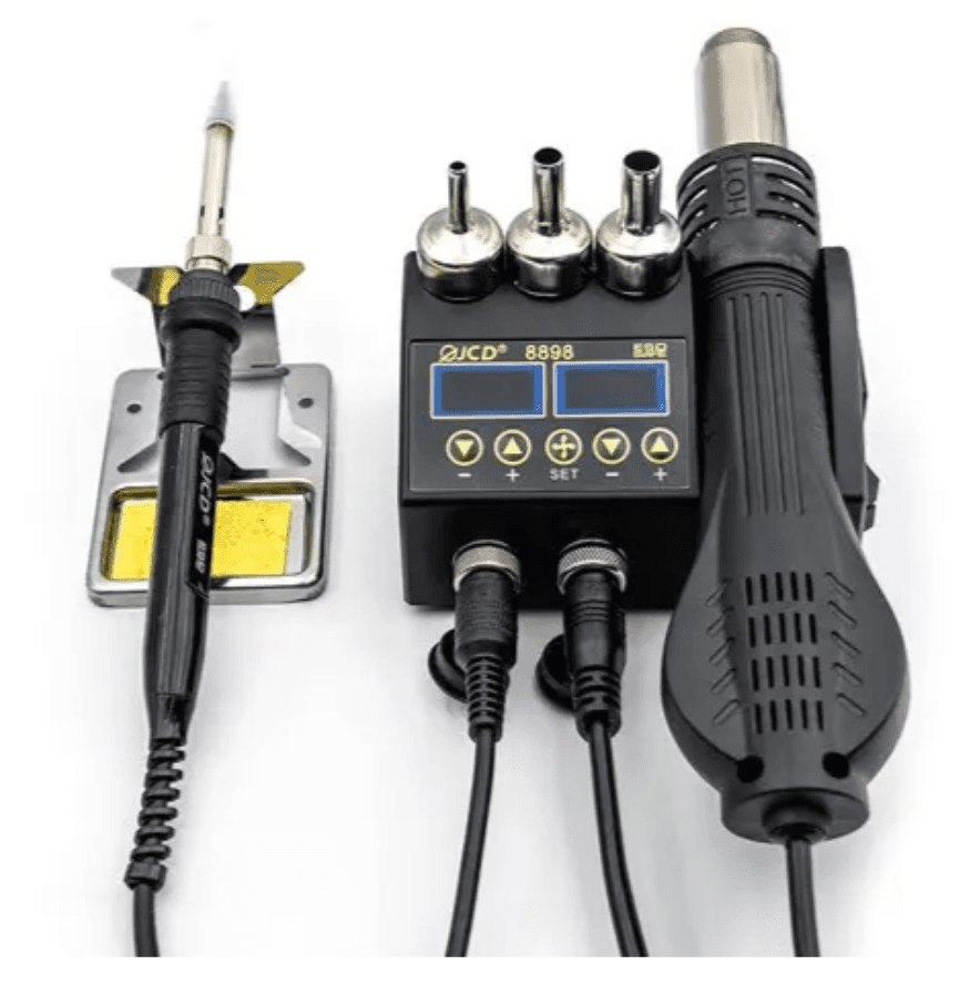 Паяльна станція Micro JCD 8898 80Вт з термофеном ∙ Цифровий паяльний набір Micro JCD 8898 — 5