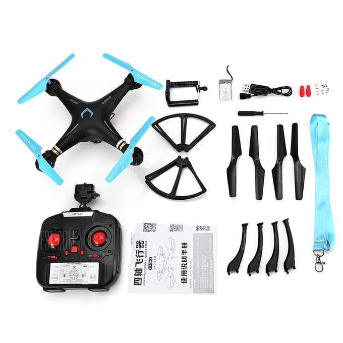 Квадрокоптер DM98 Drone ∙ 0.3 Мп WiFi камера ∙ 2.4 ГГц бездротове дистанційне керування — 3