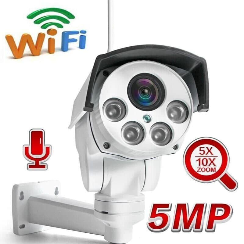 Wifi камера вулична поворотна PTZ з 5Х наближенням Boavision B989W, 5 мегапікселів — 8