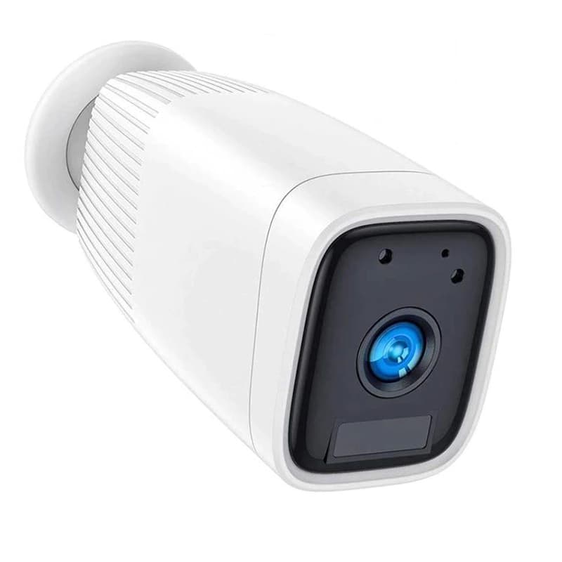 Wifi камера з величезним акумулятором 12000 мАг, до 1 місяця автономної роботи Nectronix ZC-PC206, вулична, із записом (біла)