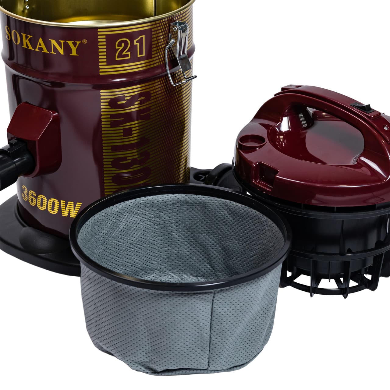 Пылесос SOKANY SK-13006 профессиональный с мешком 21 л — 2