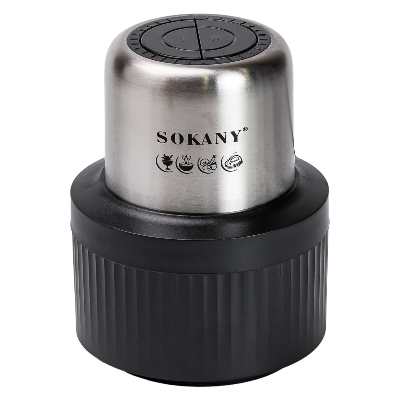 Чоппер измельчитель Sokany SKYM7032B 2в1 с чашами 0.5 и 1,5 литра 800 Вт — 5