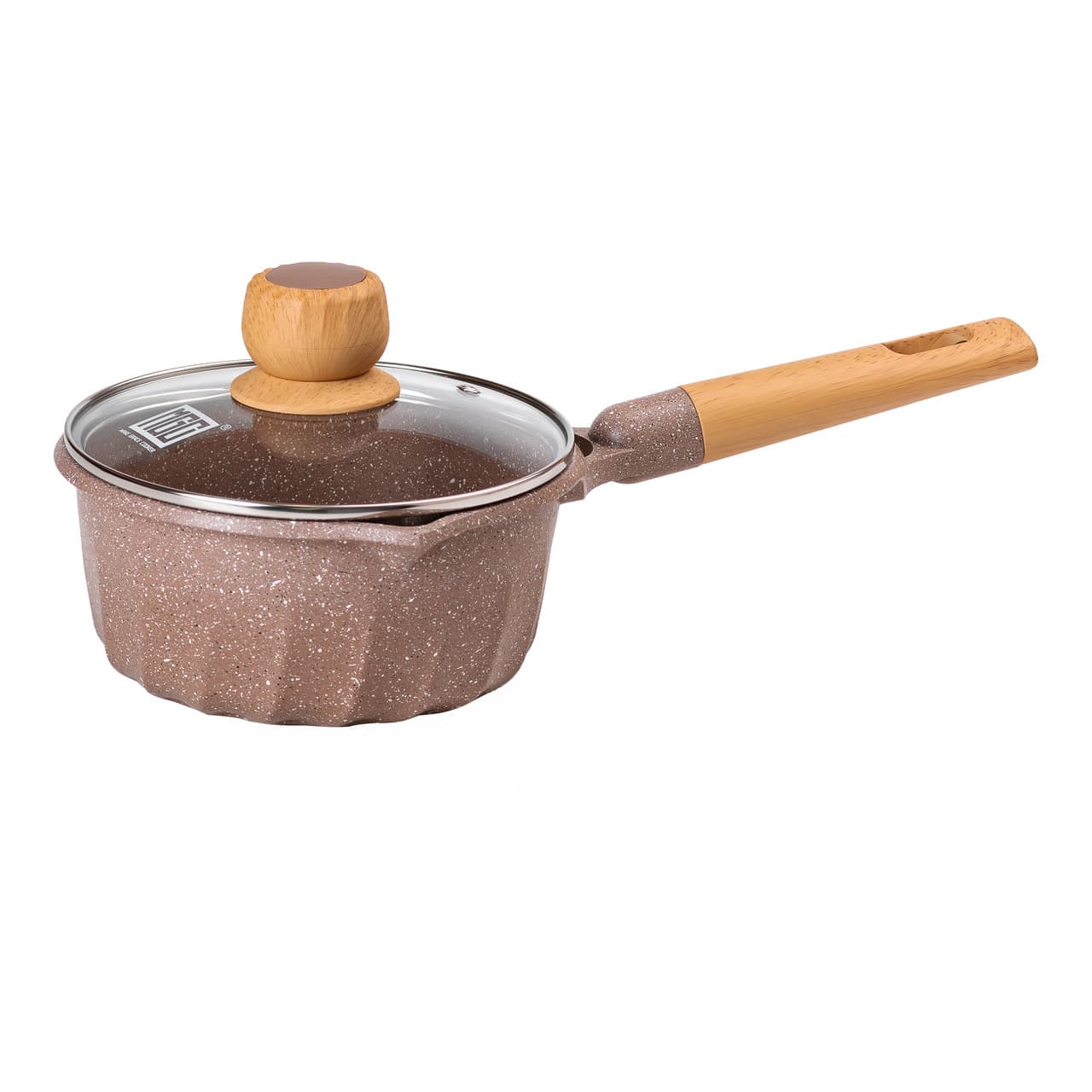Сотейник з антипригарним покриттям 2,9 л з товстим дном Ø 18 см MGC HP-4-431CO — 5
