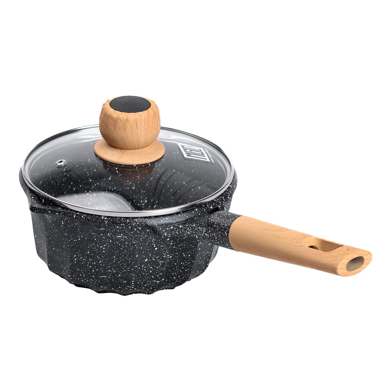 Сотейник з антипригарним покриттям 2,9 л з товстим дном Ø 18 см HP-4-431B — 2