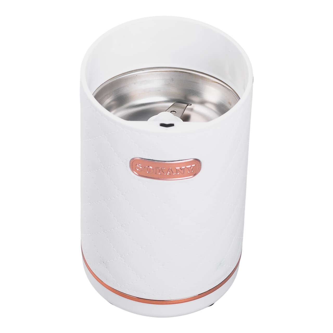 Кофемолка электрическая Sokany 150 Вт Белая Lugi SK-3027W — 10