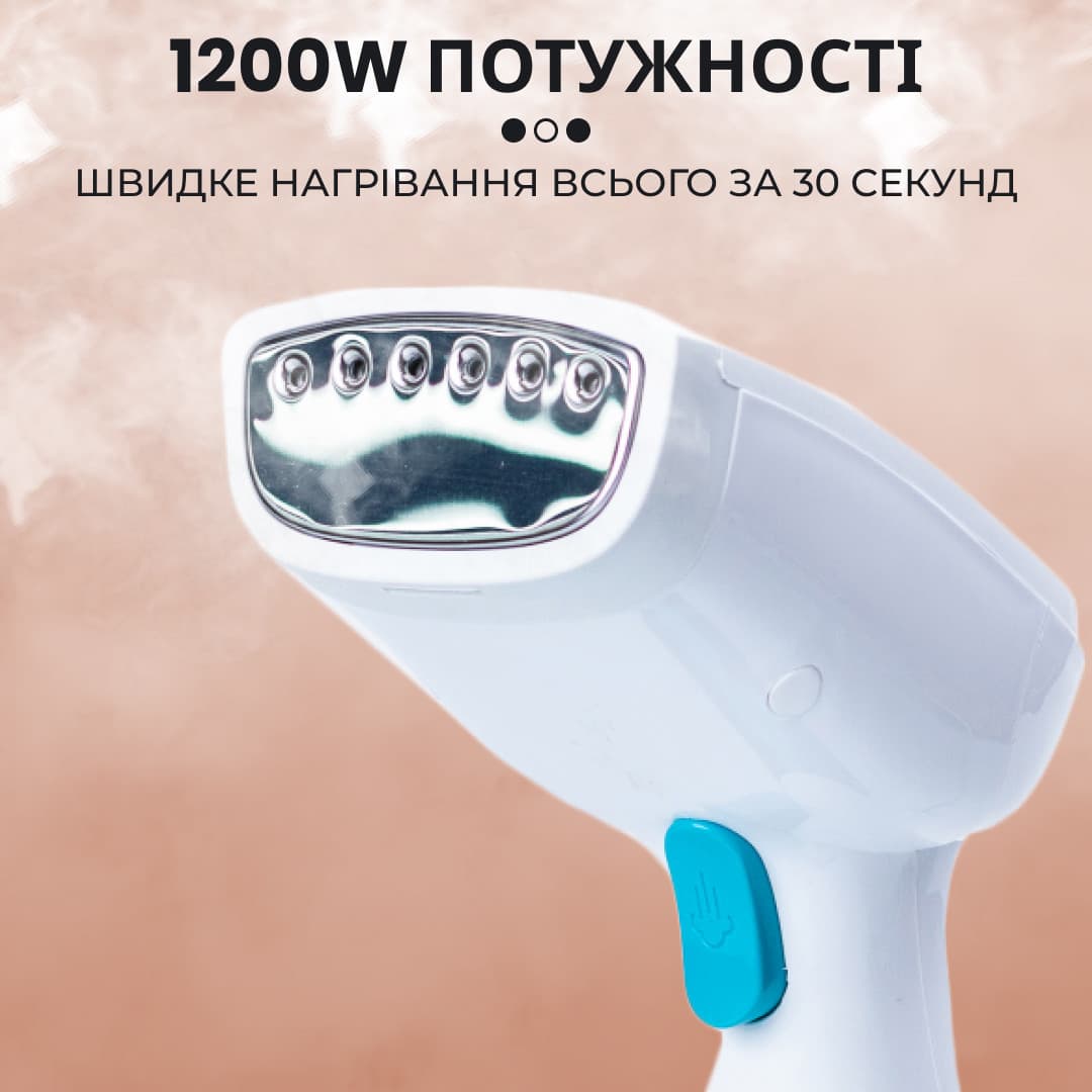 Ручной отпариватель для одежды SOKANY 250 мл Темно-синий Lugi AJ2205BL — 3