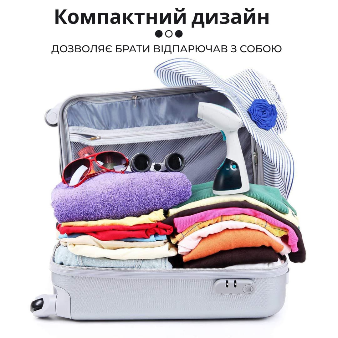 Ручной отпариватель для одежды SOKANY 250 мл Темно-синий Lugi AJ2205BL — 6