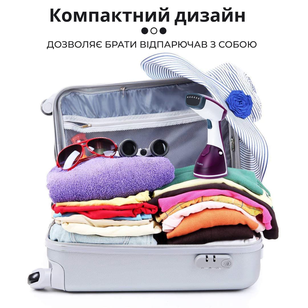 Ручной отпариватель для одежды SOKANY 250 мл Фиолетовый Lugi AJ2205V — 7