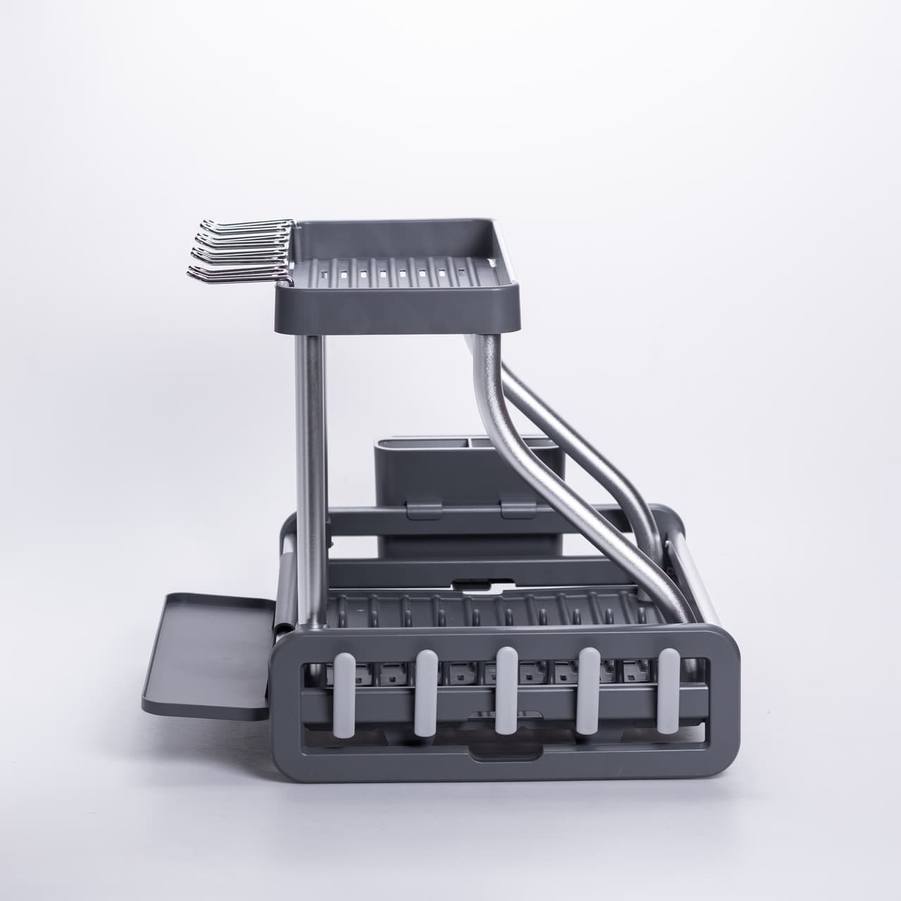Сушилка для посуды двухъярусная с поддоном HP-46-7 — 3