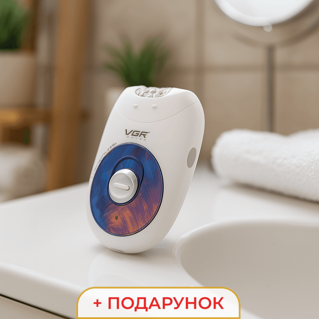 Эпилятор женский электрический VGR 2 скорости HPV706P — 2