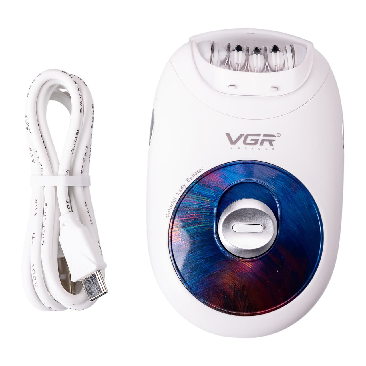 Эпилятор женский электрический VGR 2 скорости HPV706P — 5