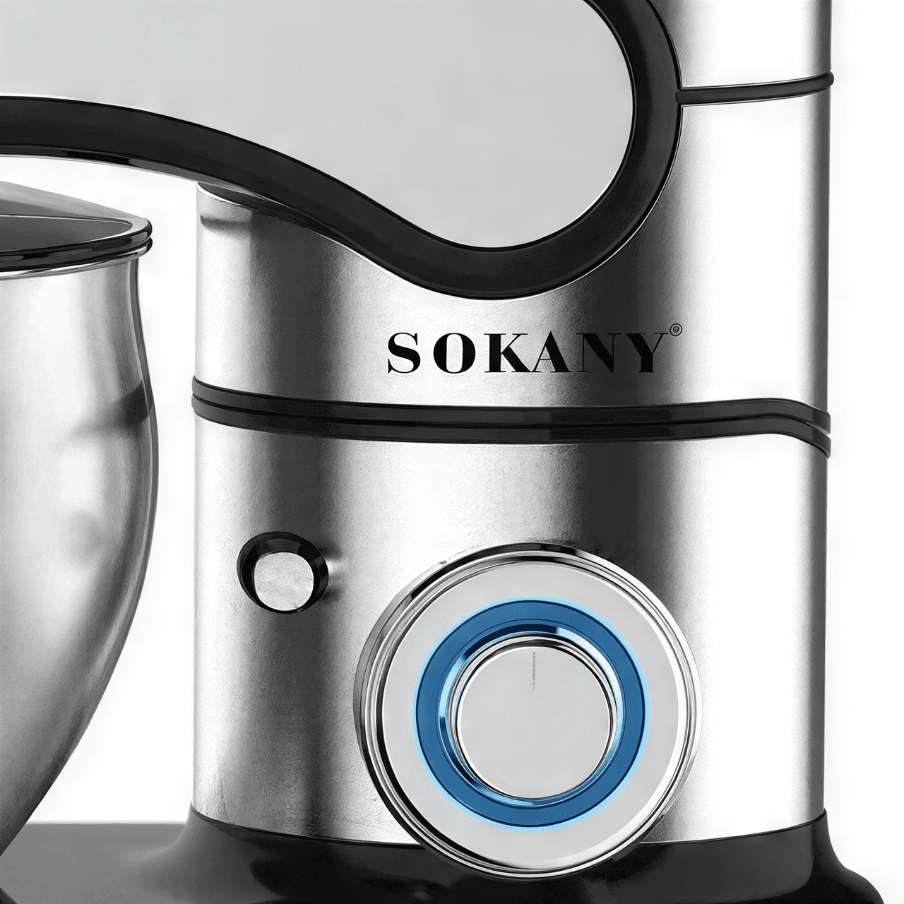 Планетарный миксер Sokany 2000 Вт с чашей 8,5 л 6 режимов SK-05015 — 3