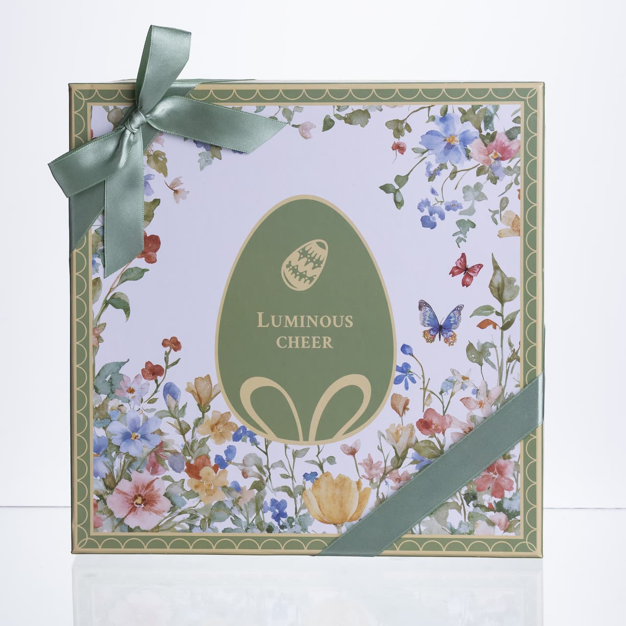 Етажерка Garden Rabbits порцелянова для фруктів та десертів 23*24 см HP-7323-6 — 6
