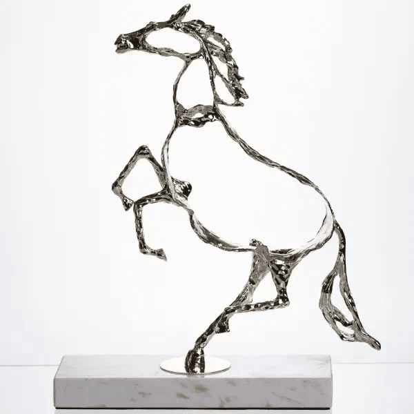 Декоративна фігурка Horse 28х.85х34 см металева HP-7-8 — 4