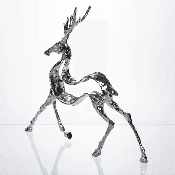 Декоративна фігурка Reindeer 30х8х29 см металева HP-7-9 — 3