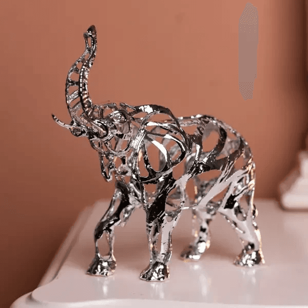 Декоративна фігурка Elephant 25х10х25 см металева HP-7-10 — 2