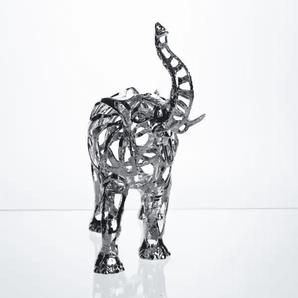 Декоративна фігурка Elephant 25х10х25 см металева HP-7-10 — 4