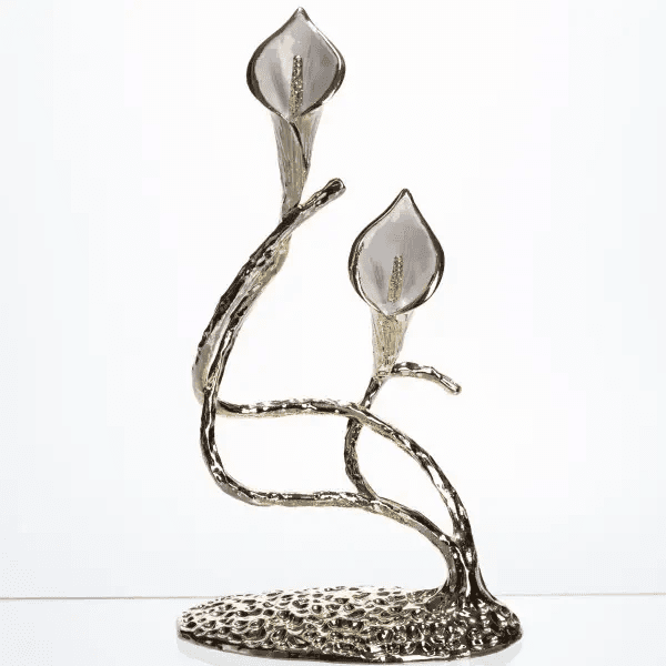 Декоративная фигурка Calla Lilies 14х8х25 см металлическая HP-7-19