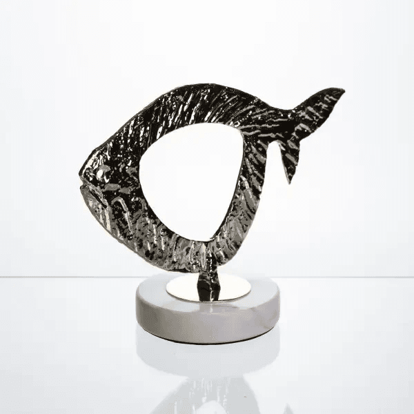 Декоративна фігурка Modern Fish 25х10х18 см металева HP-7-21